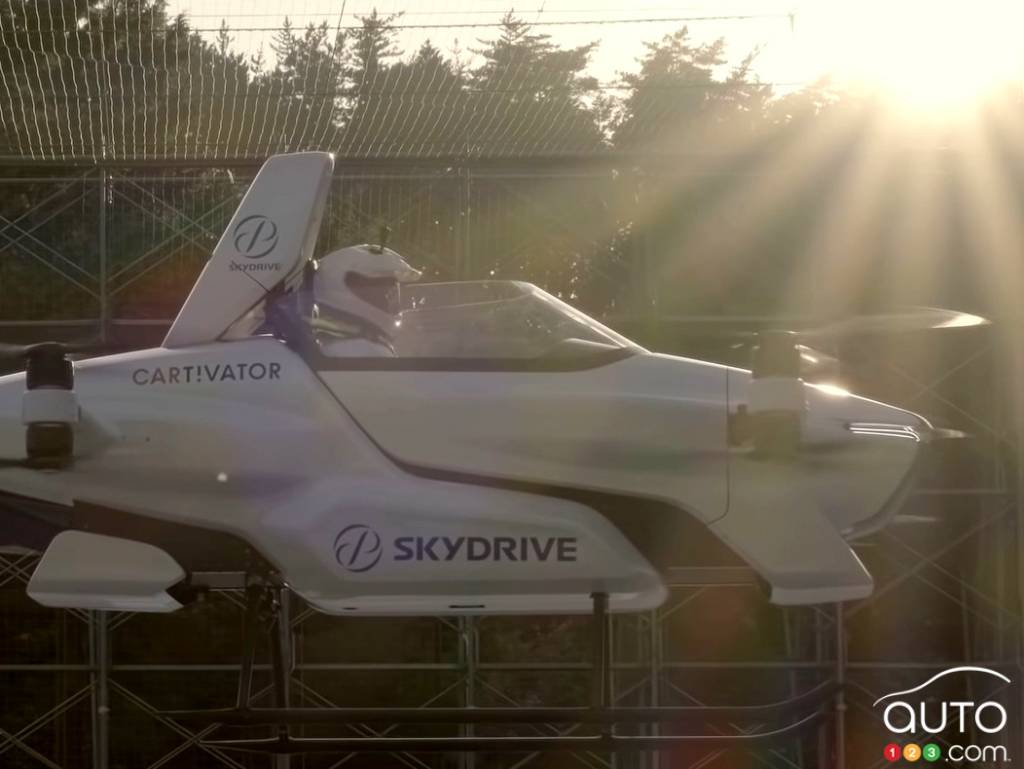 SkyDrive's SD-03 eVTOL flying car concept